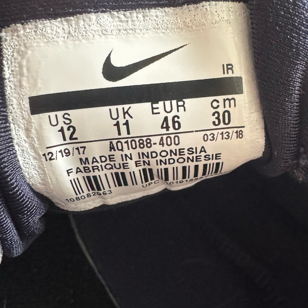 Nike Air Max Plus TN SE Sneakers in "Obsidian" Black & Blue Men's Size 12 - Picture 8 of 11
